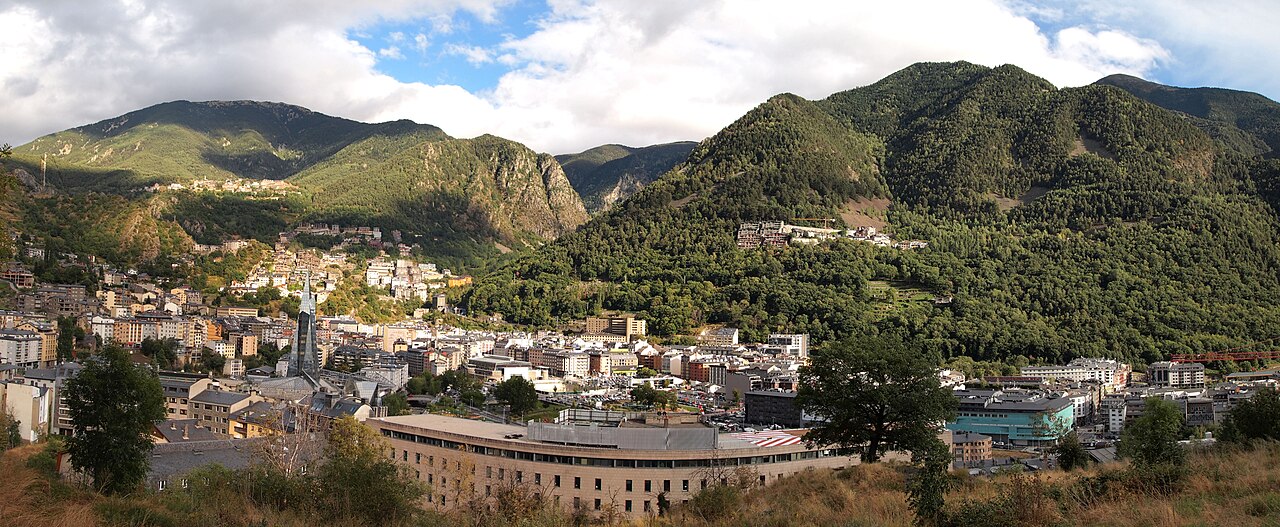 Widok na Andora
