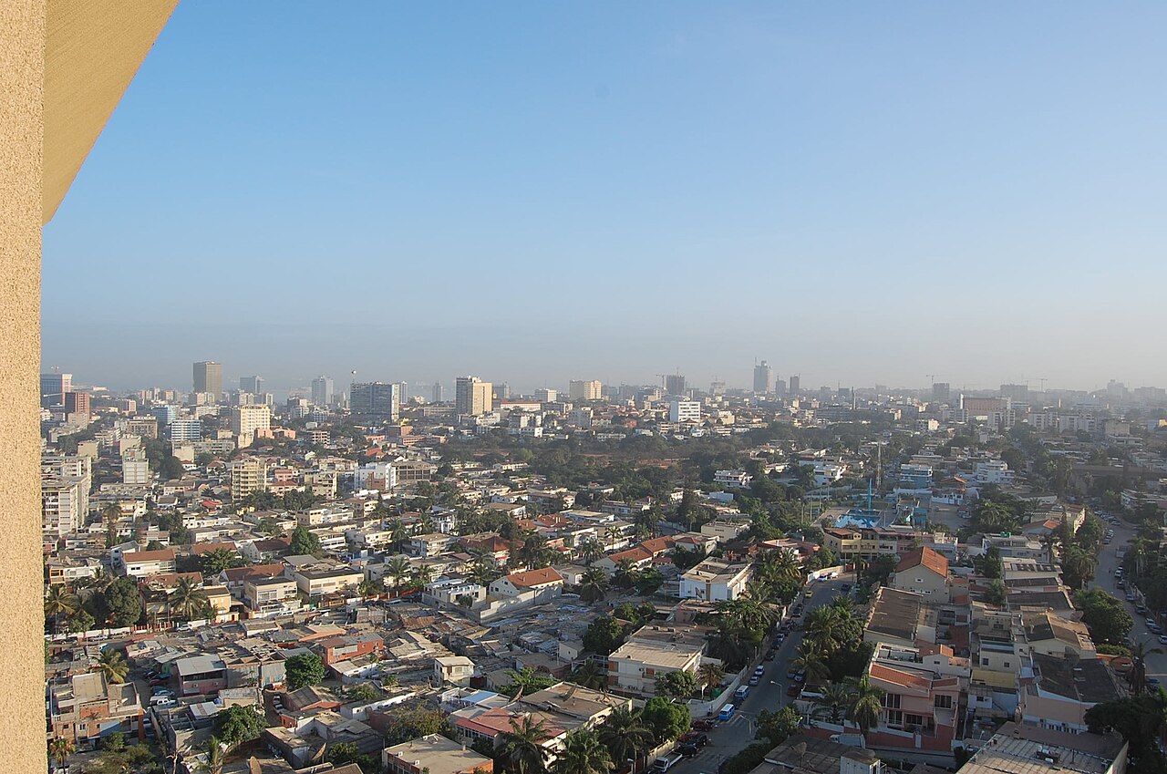 Widok na Luanda