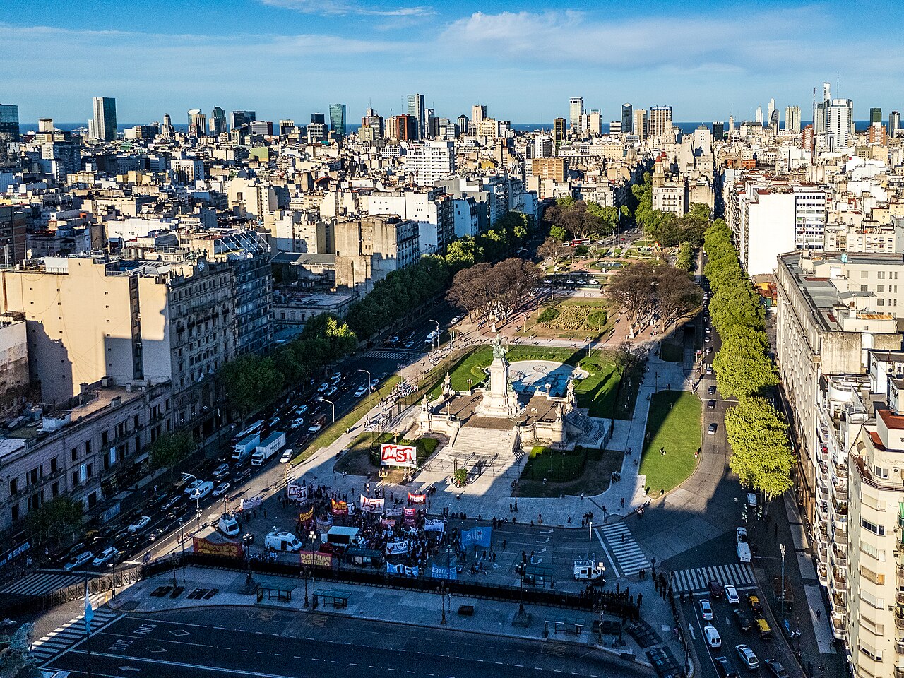 Widok na Buenos Aires