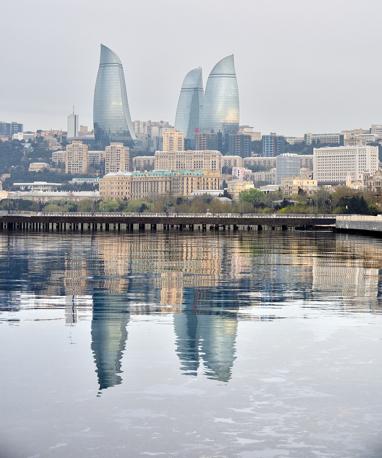 Widok na Baku