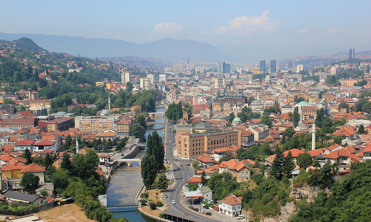 Widok na Sarajewo