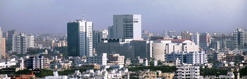 Widok na Dhaka