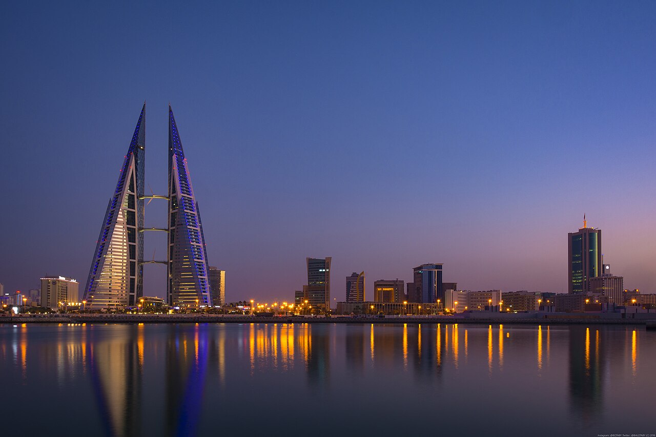 Widok na Manama