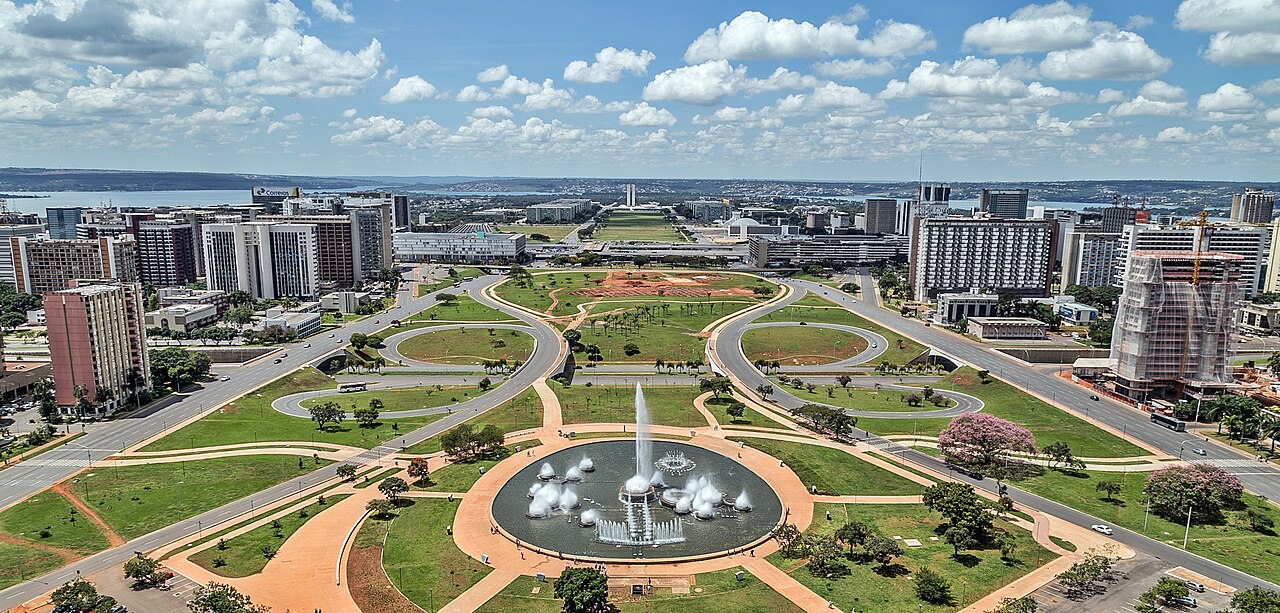 Widok na Brasília