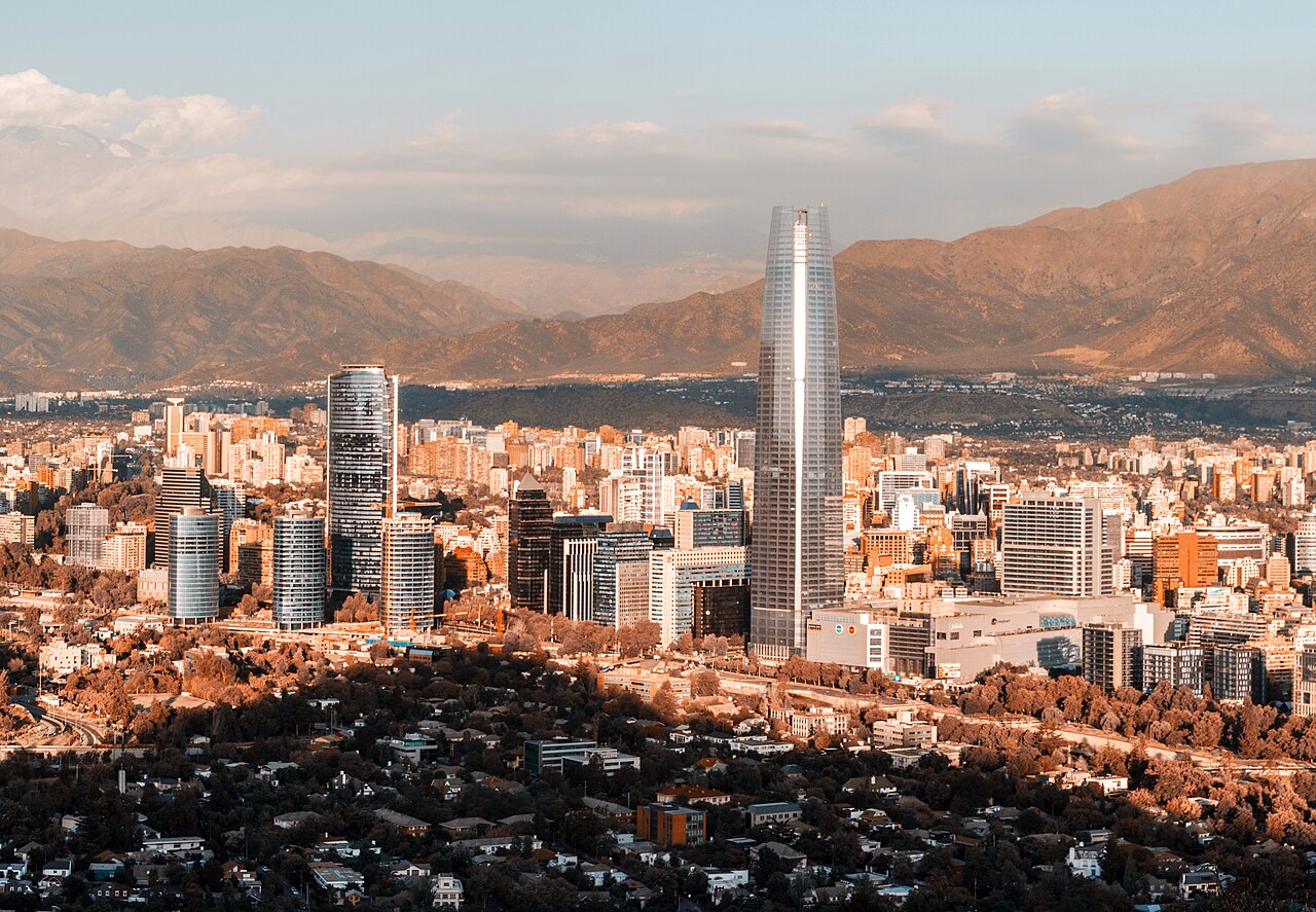 Widok na Santiago