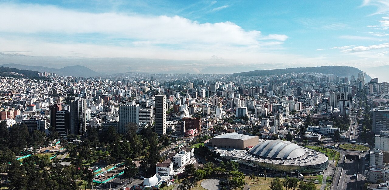 Widok na Quito