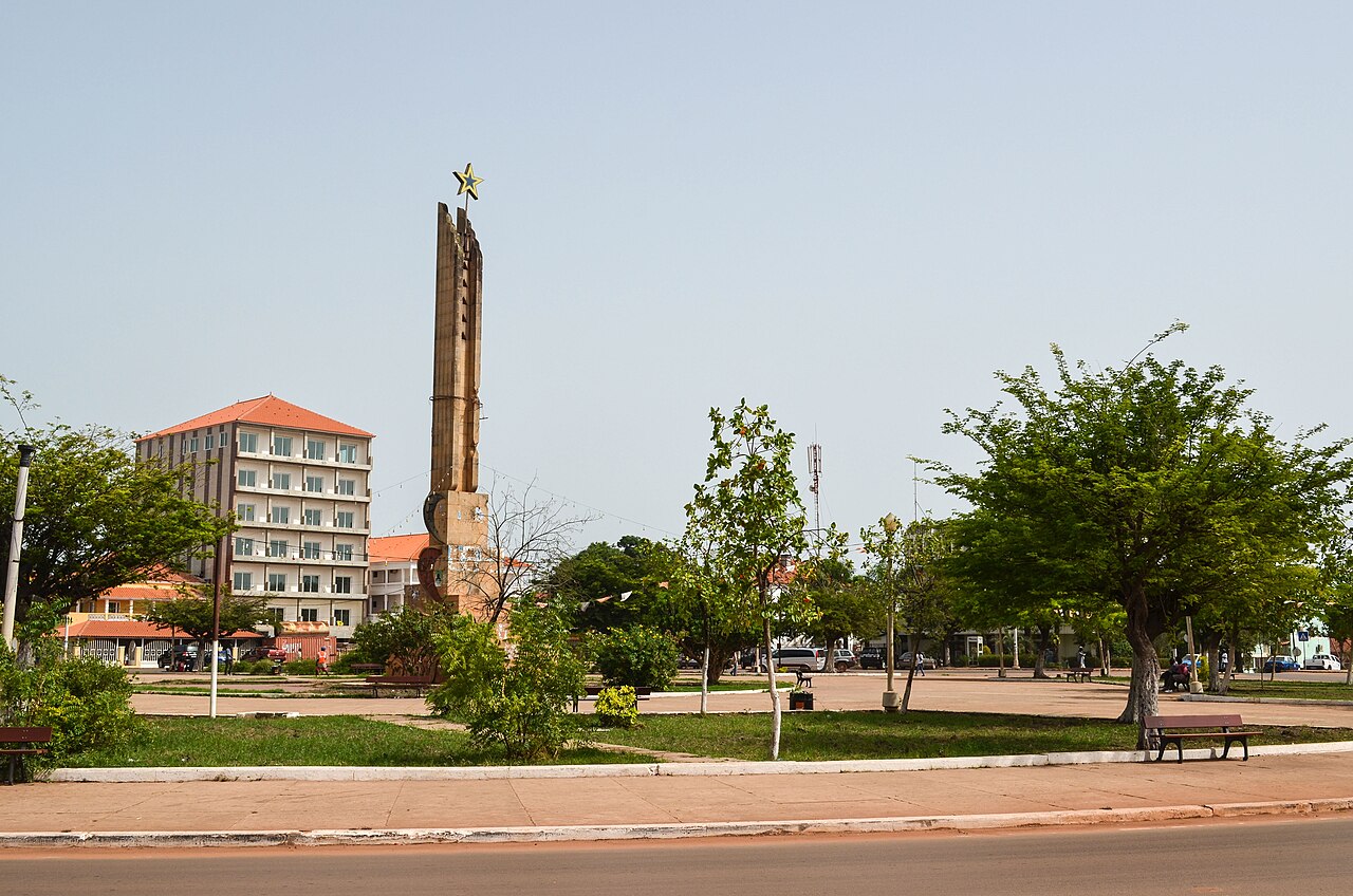 Widok na Bissau