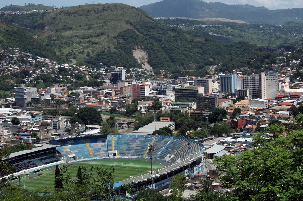 Widok na Tegucigalpa