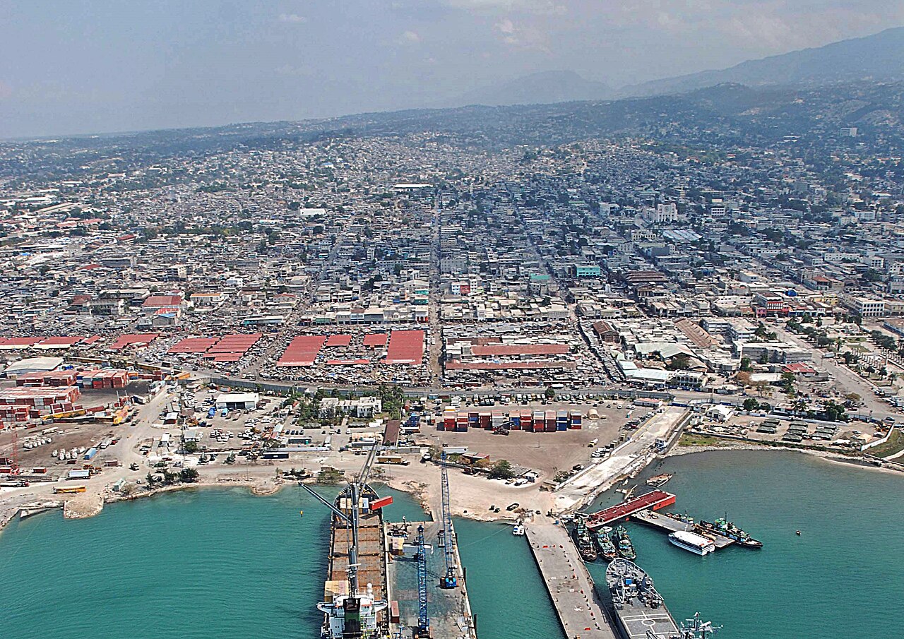Widok na Port-au-Prince