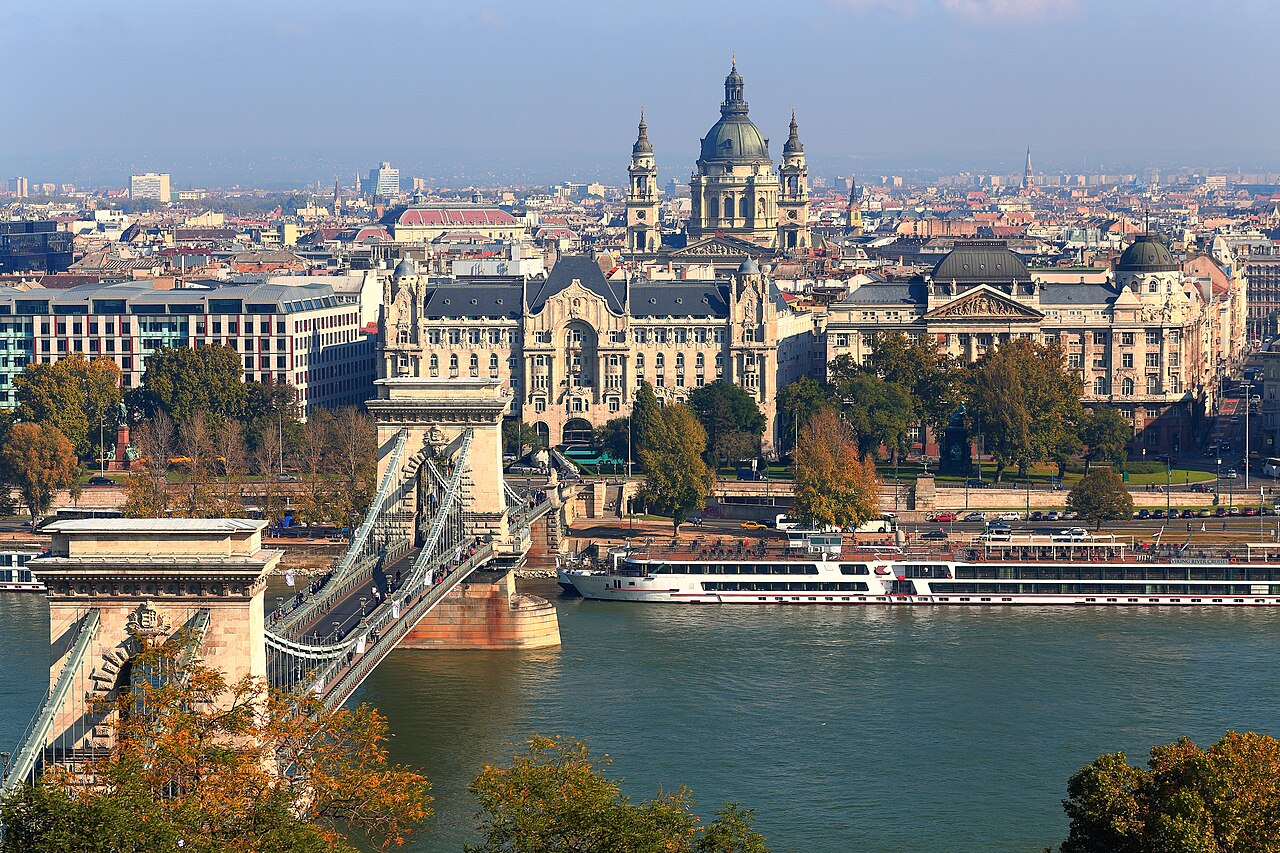 Widok na Budapeszt