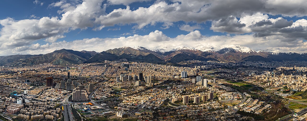 Widok na Teheran