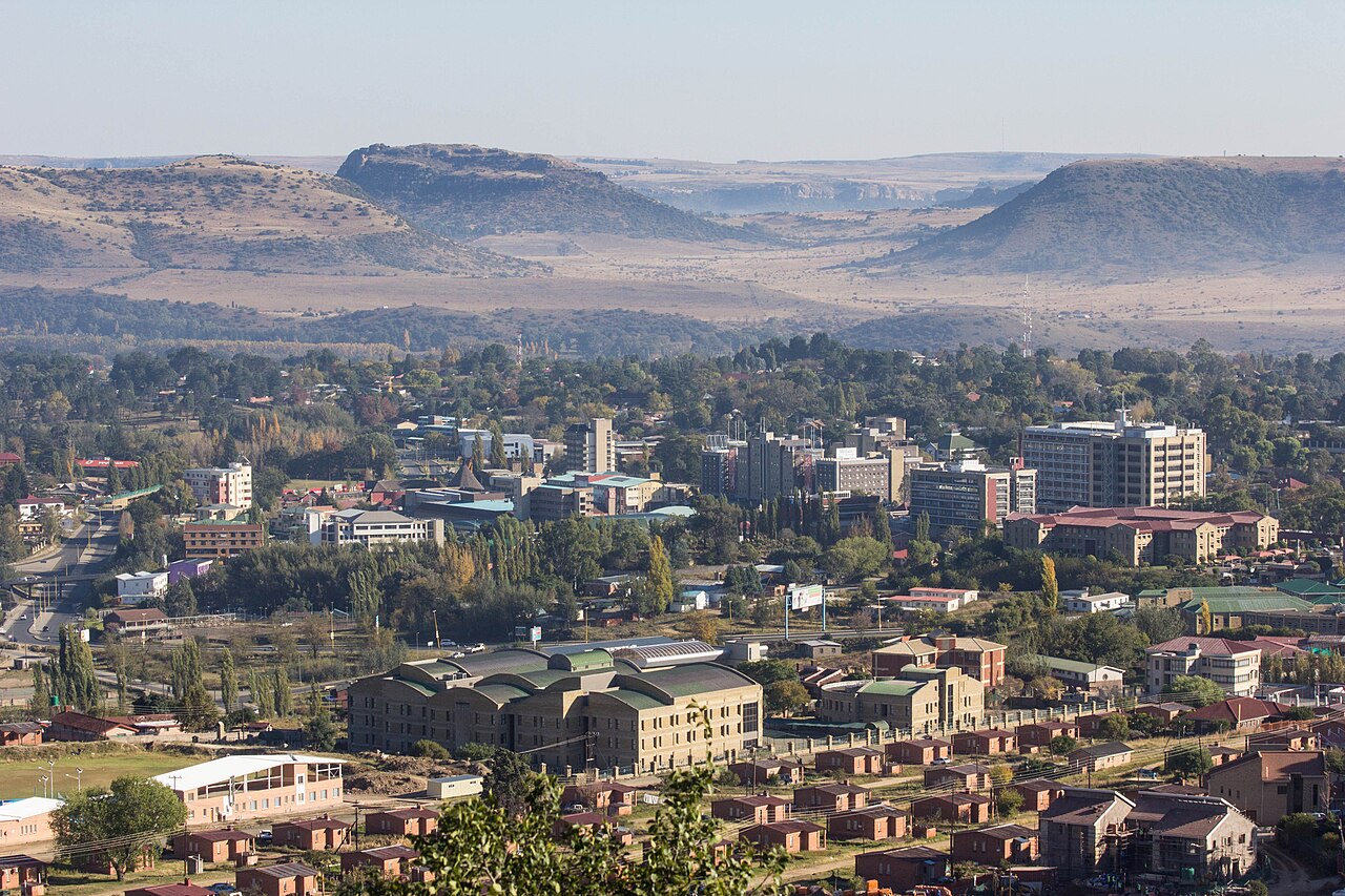 Widok na Maseru