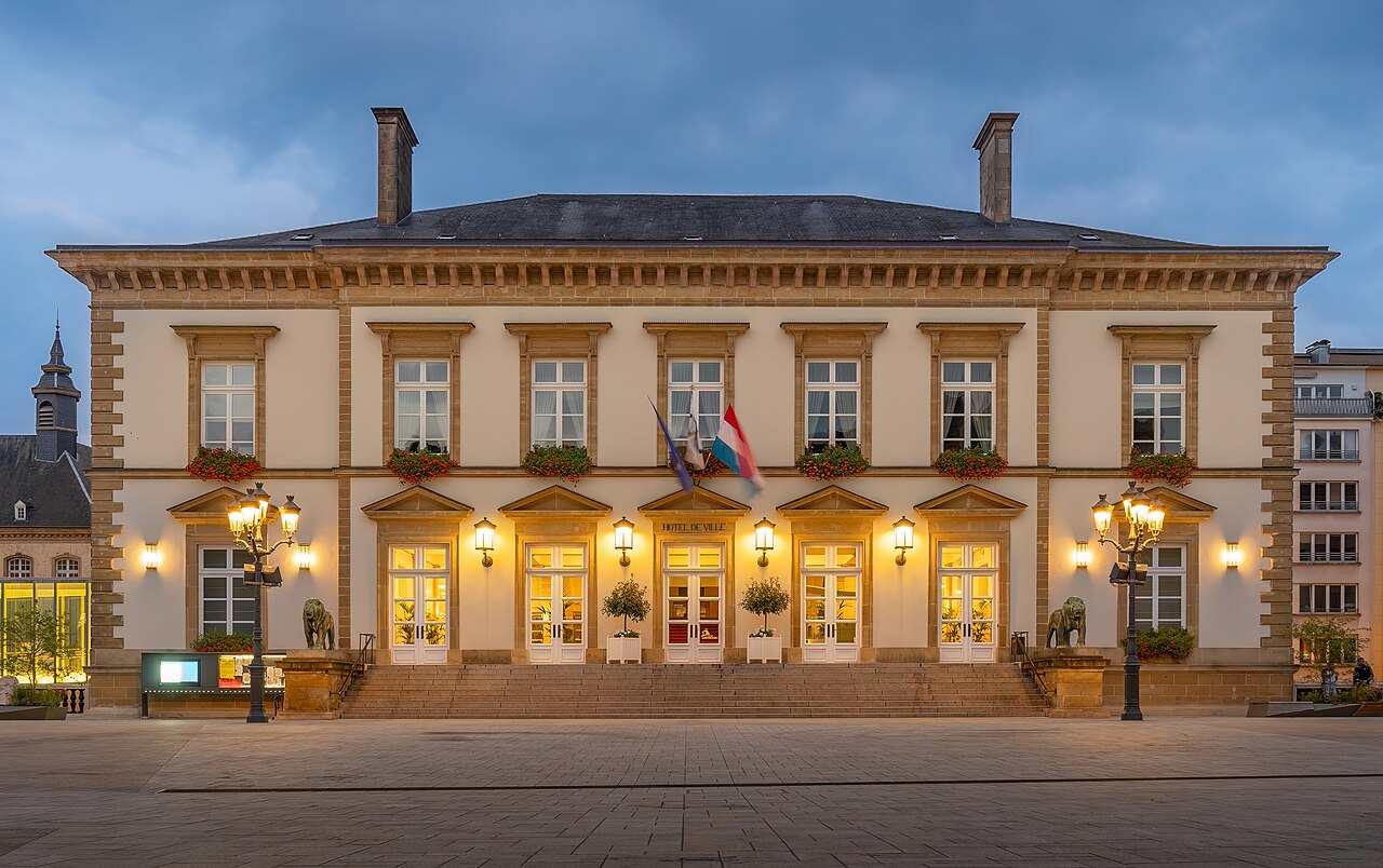 Widok na Luksemburg