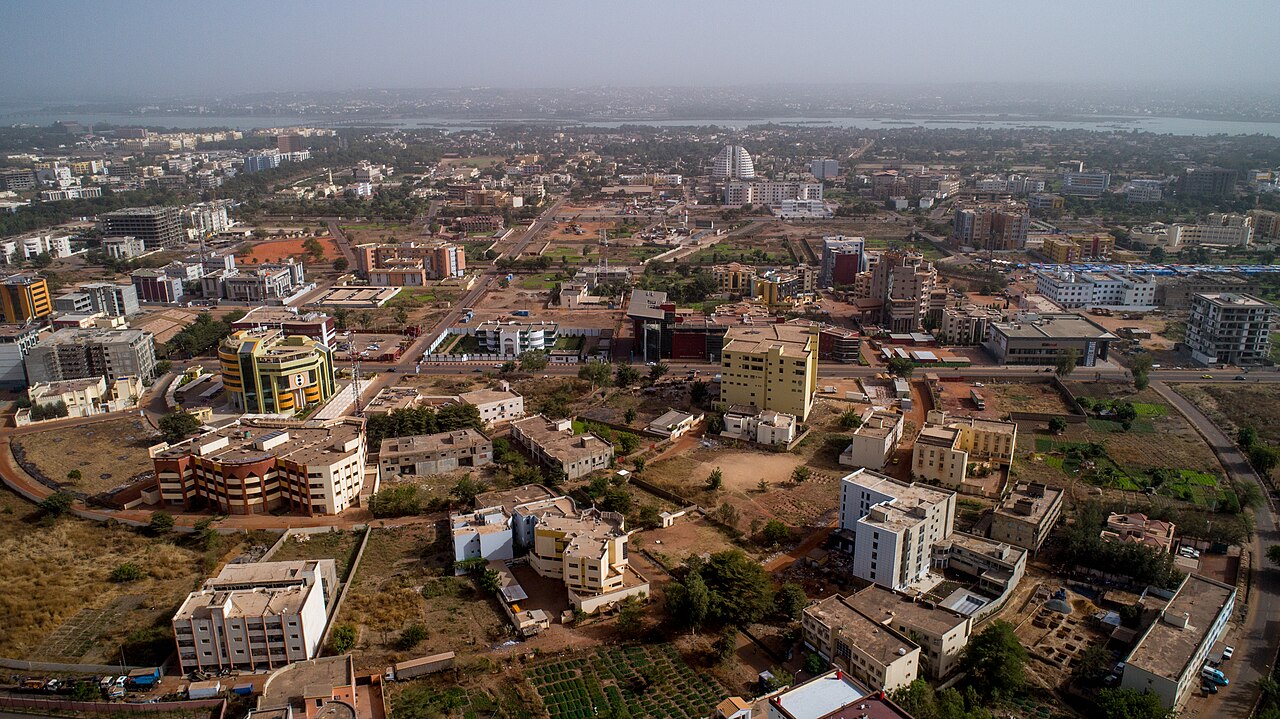 Widok na Bamako