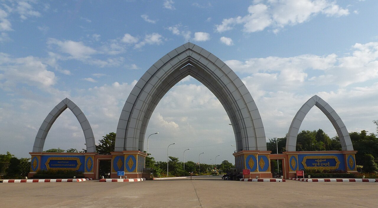 Widok na Naypyidaw