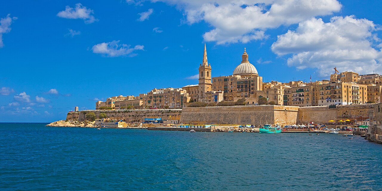 Widok na Valletta