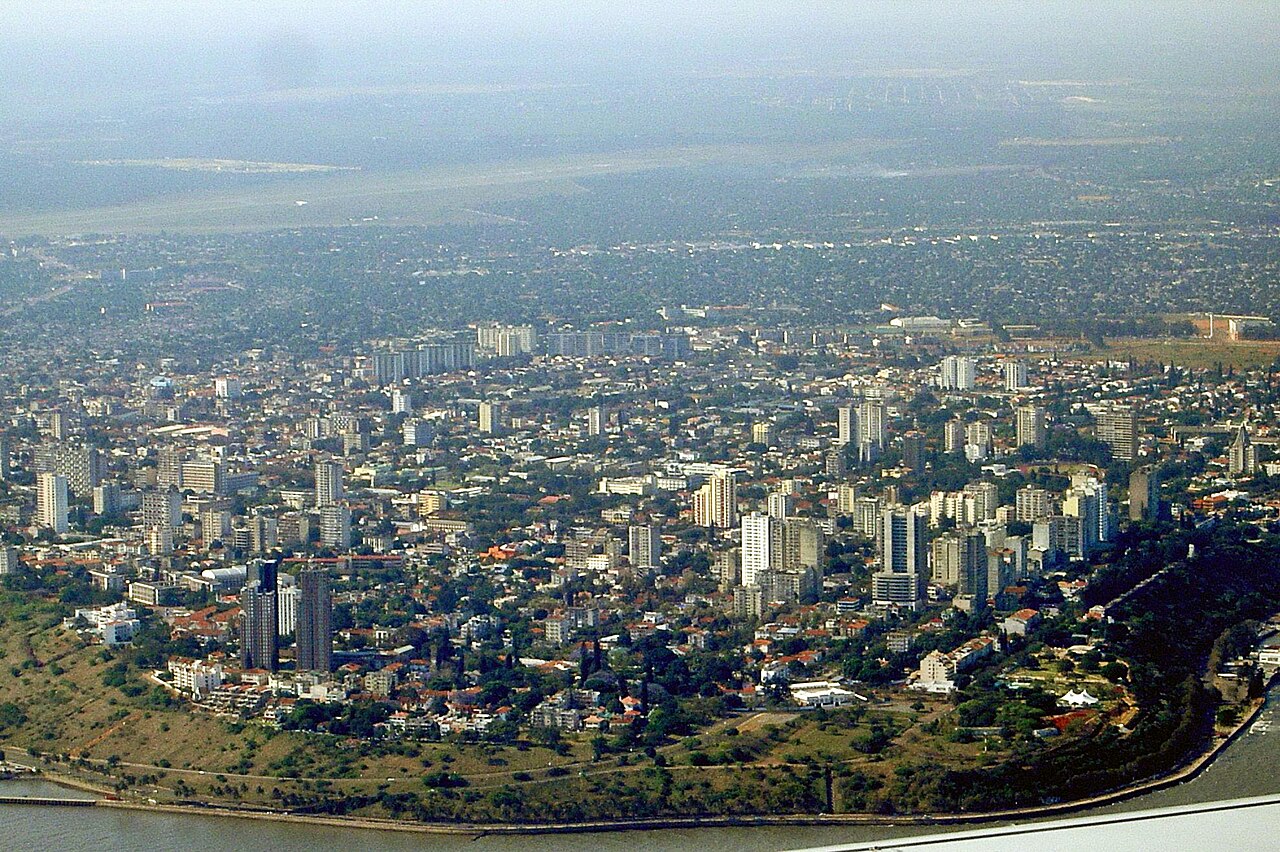 Widok na Maputo