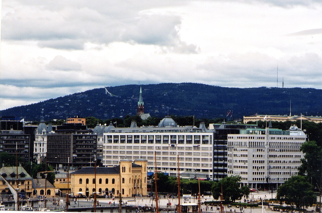Widok na Oslo