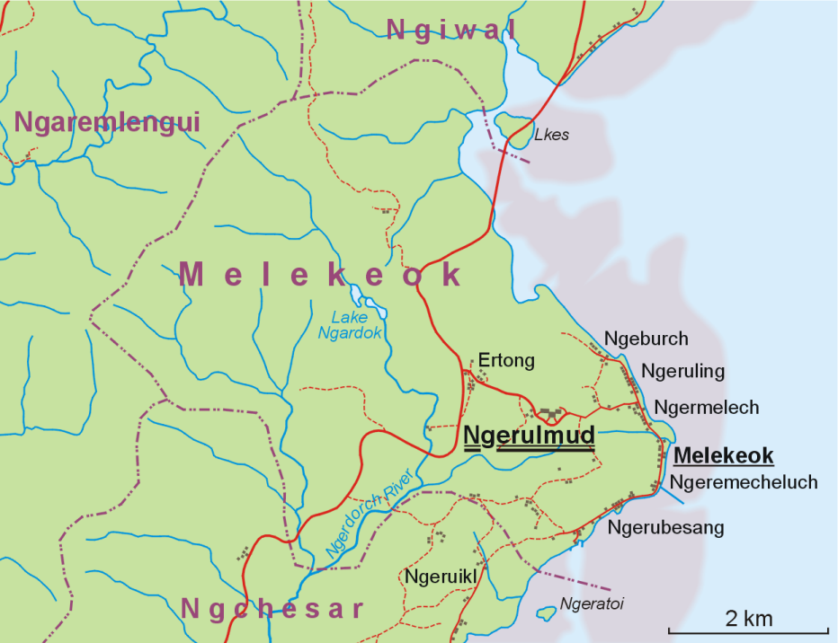 Widok na Ngerulmud