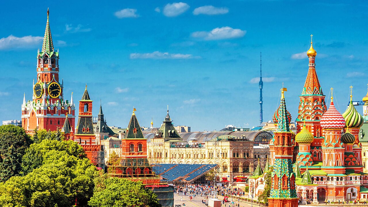 Widok na Moskwa