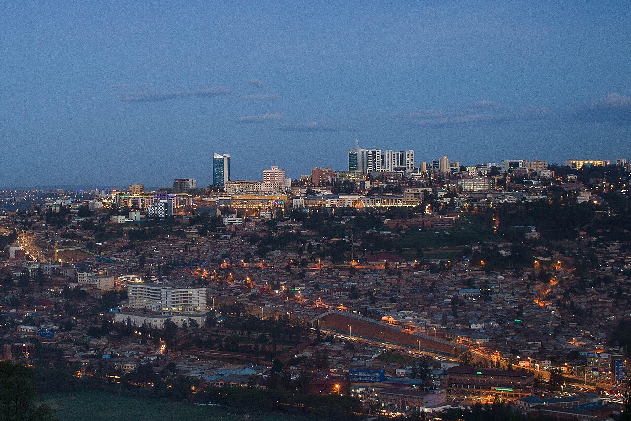 Widok na Kigali