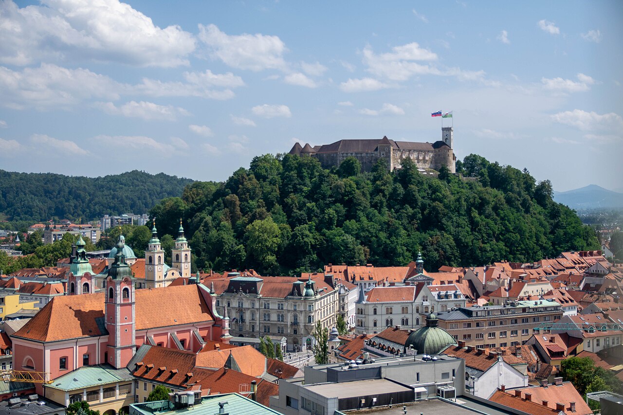 Widok na Lublana