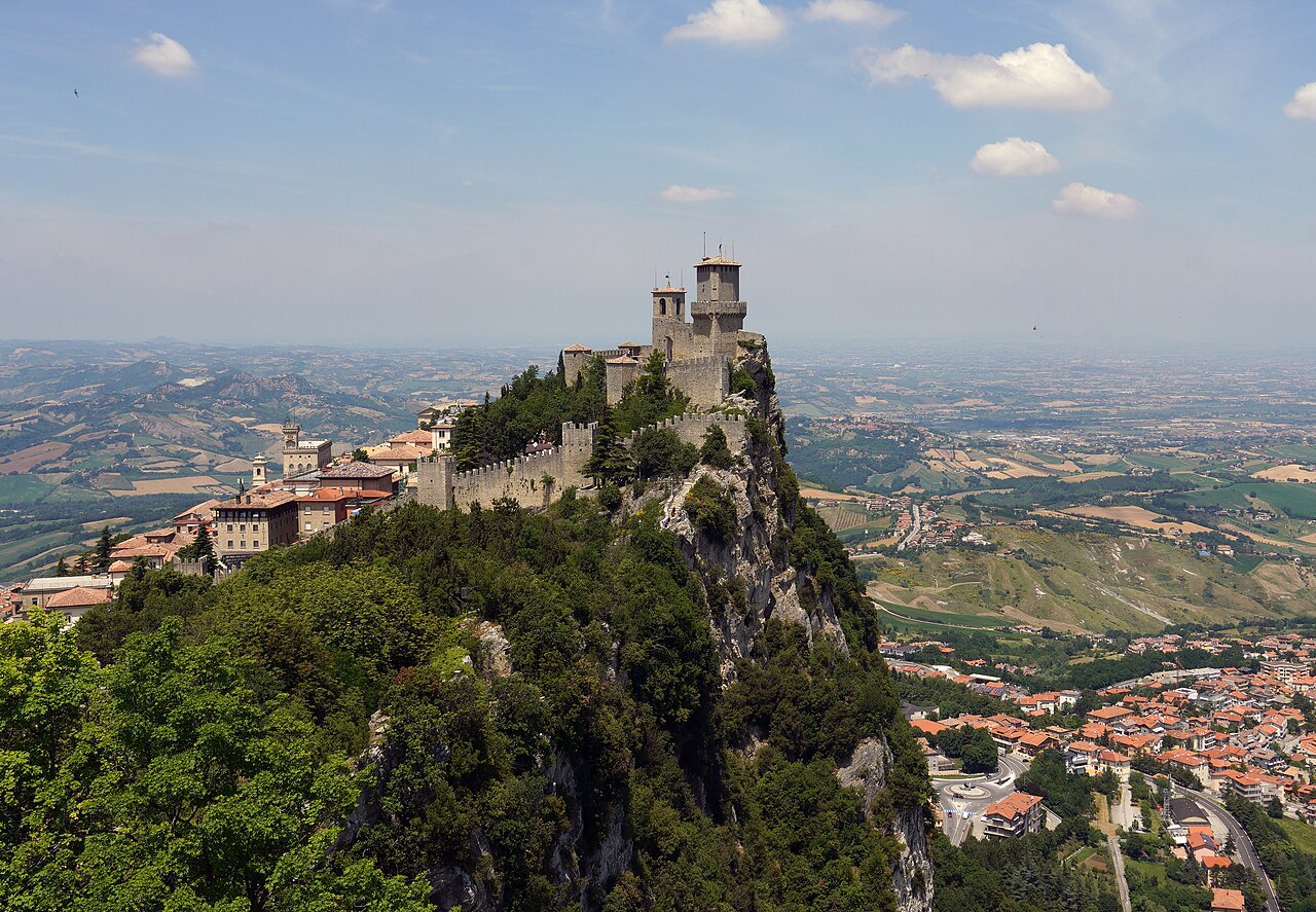 Widok na San Marino