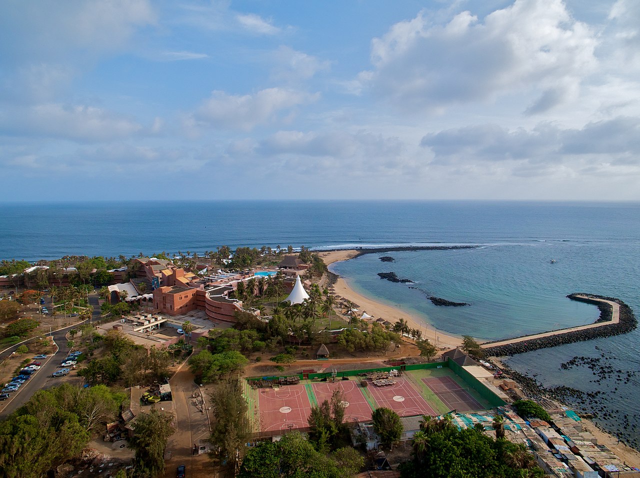 Widok na Dakar
