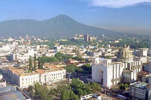 Widok na San Salvador