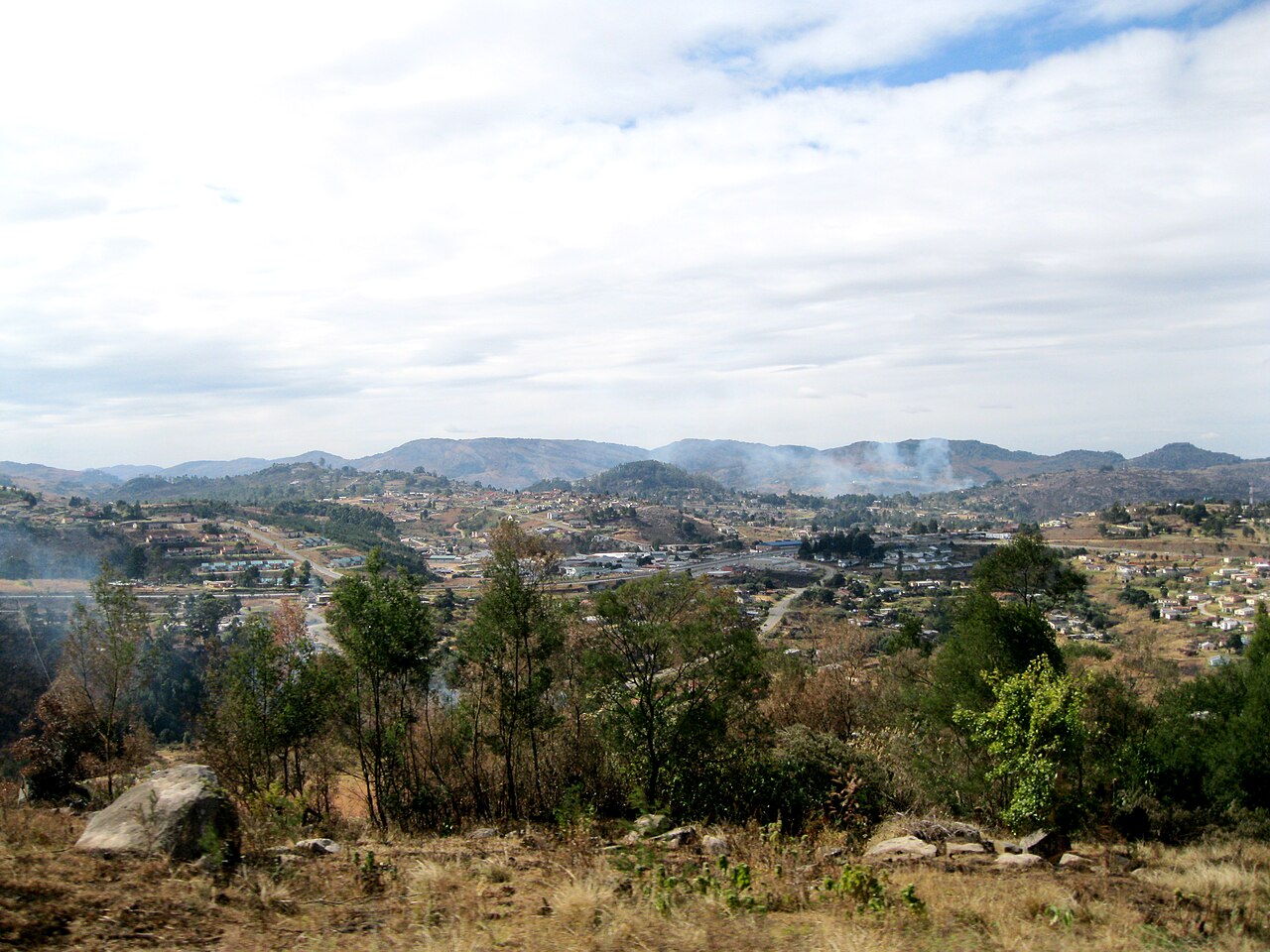 Widok na Mbabane