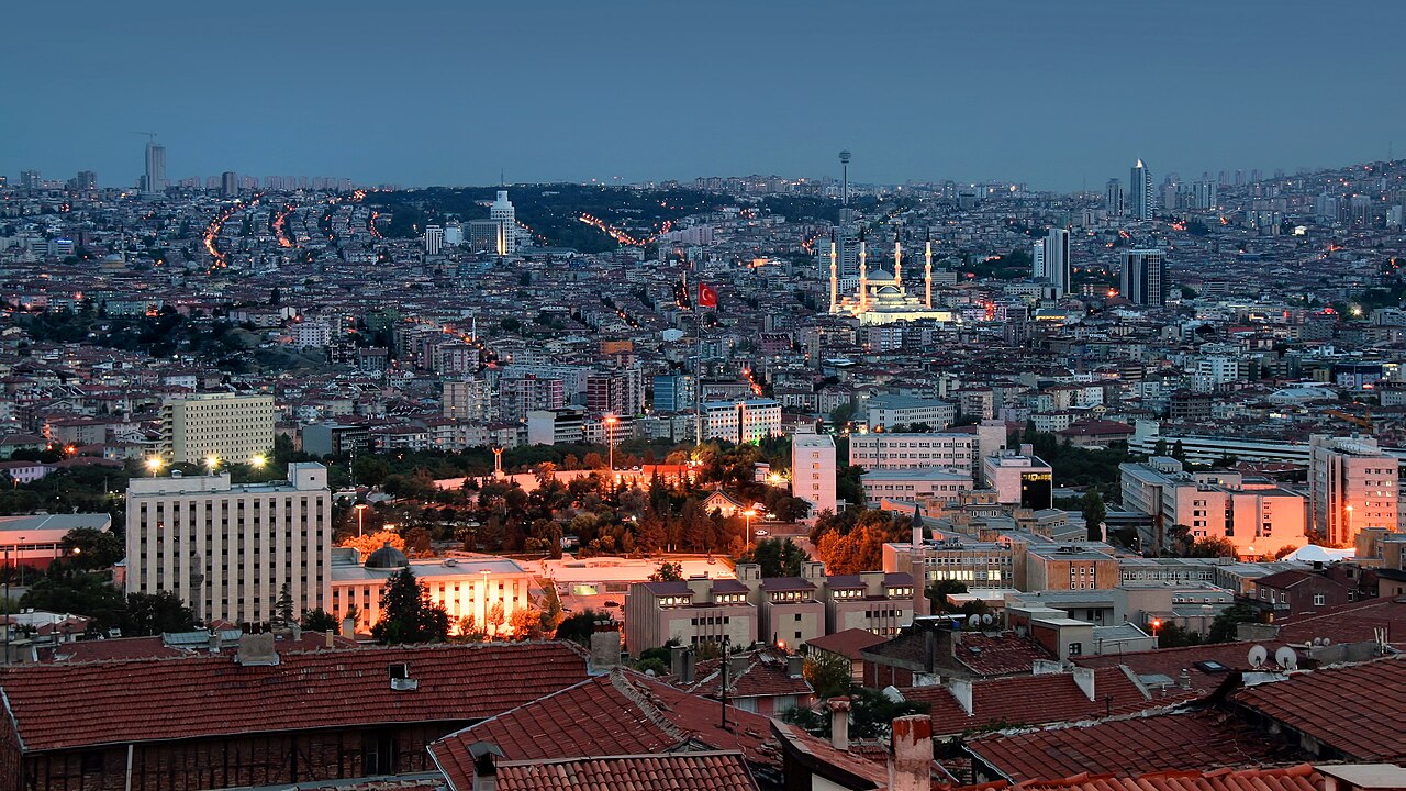 Widok na Ankara