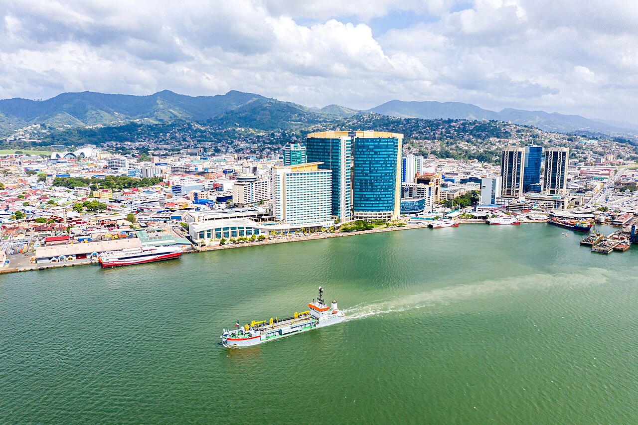 Widok na Port-of-Spain