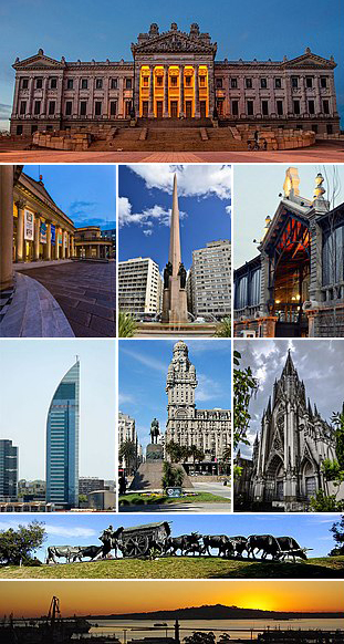 Widok na Montevideo
