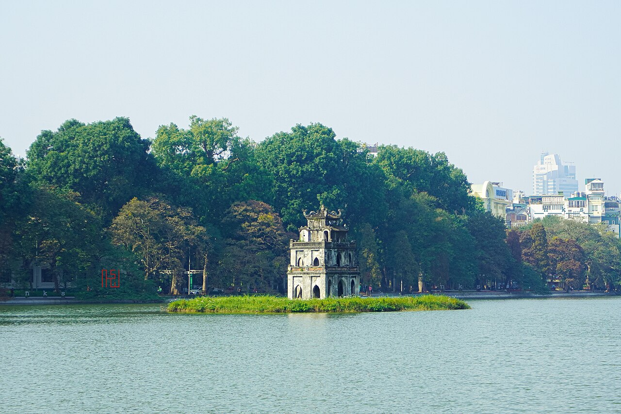 Widok na Hanoi