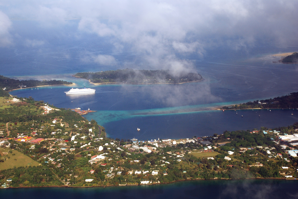 Widok na Port Vila