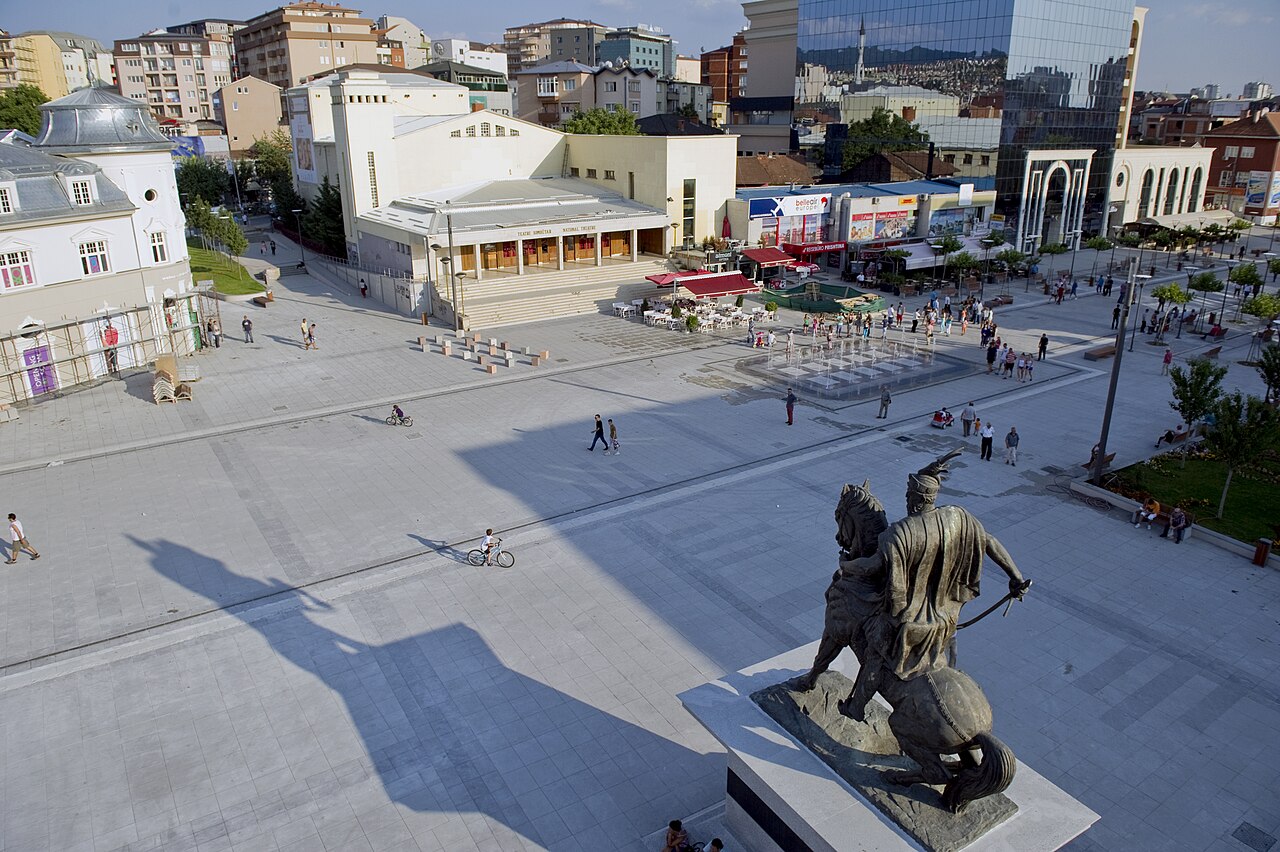 Widok na Prisztina