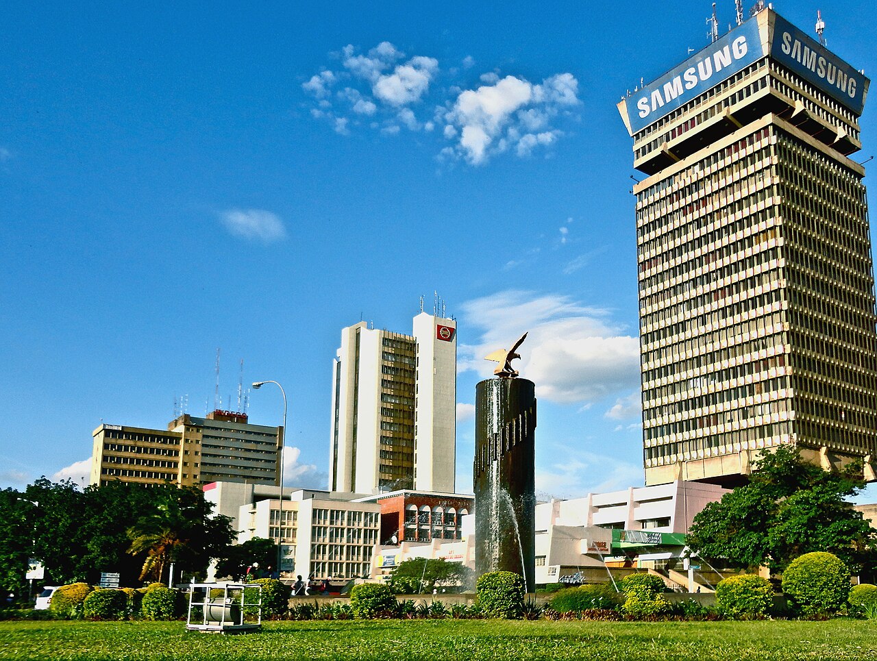 Widok na Lusaka